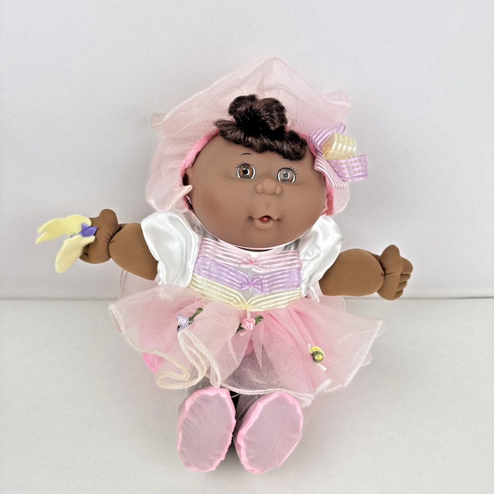 1991 Cabbage Patch Doll Black African American Ballerina Sculpted body